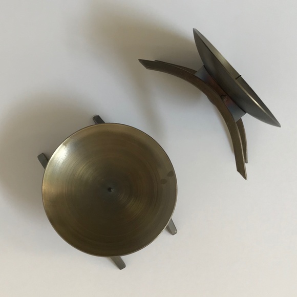 Set of 2 candle holders - Picture 1 of 4